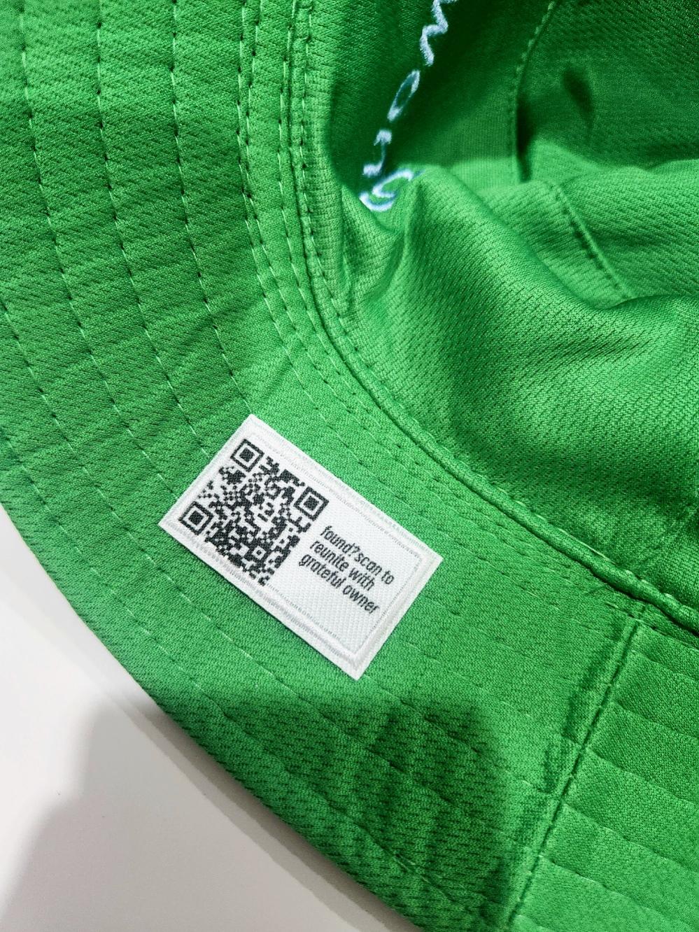 Cooe Smart Family QR Clothing Labels - 10 Pack Rectangle (Iron-On or Sew-On)